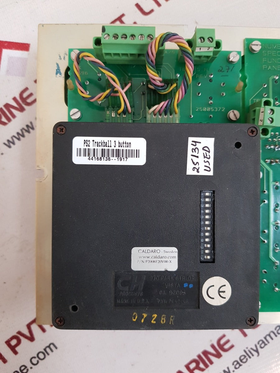Simrad norge 25005323 25005331 ps2 trackball numeric & special function panel