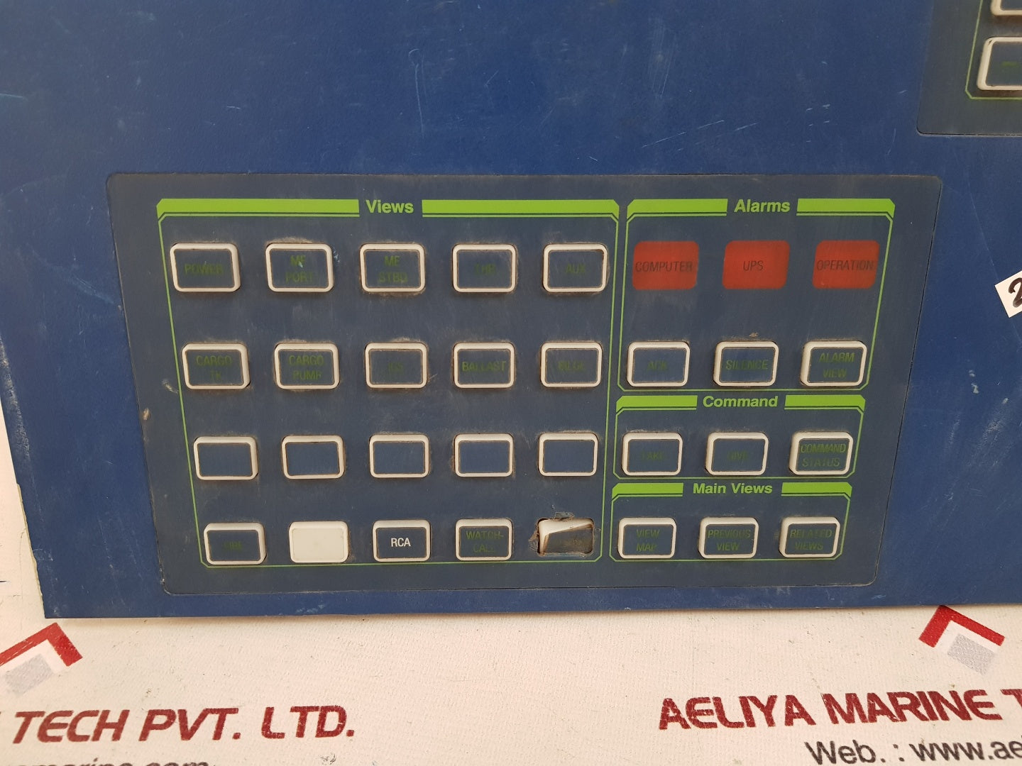 Simrad robertson 7496645 special panel