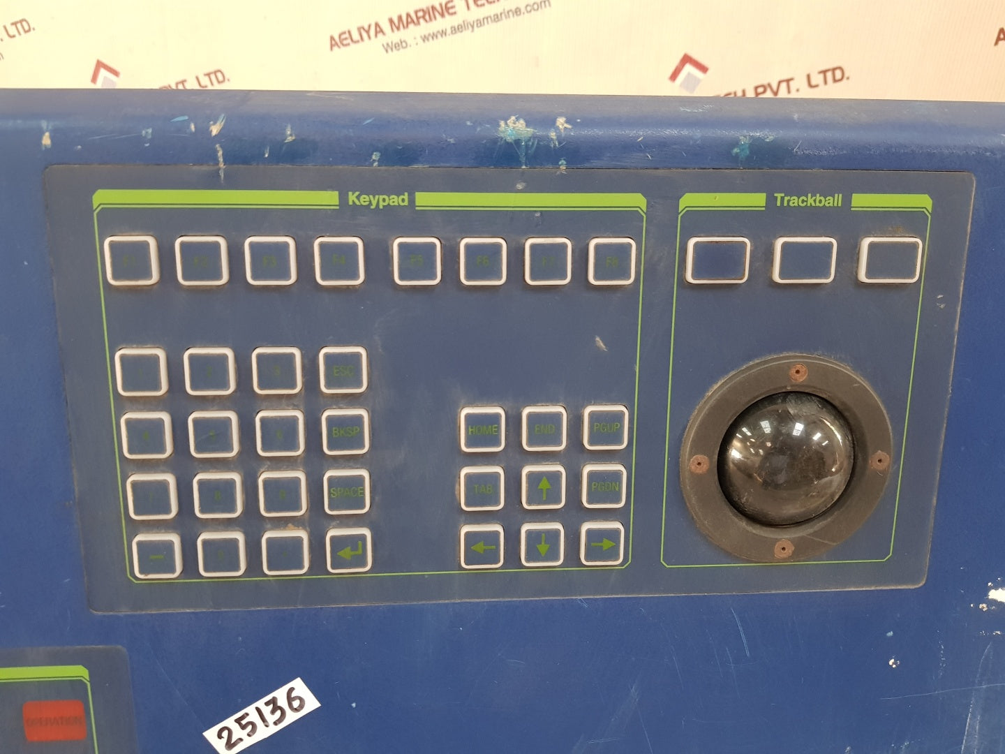 Simrad robertson 7496645 special panel