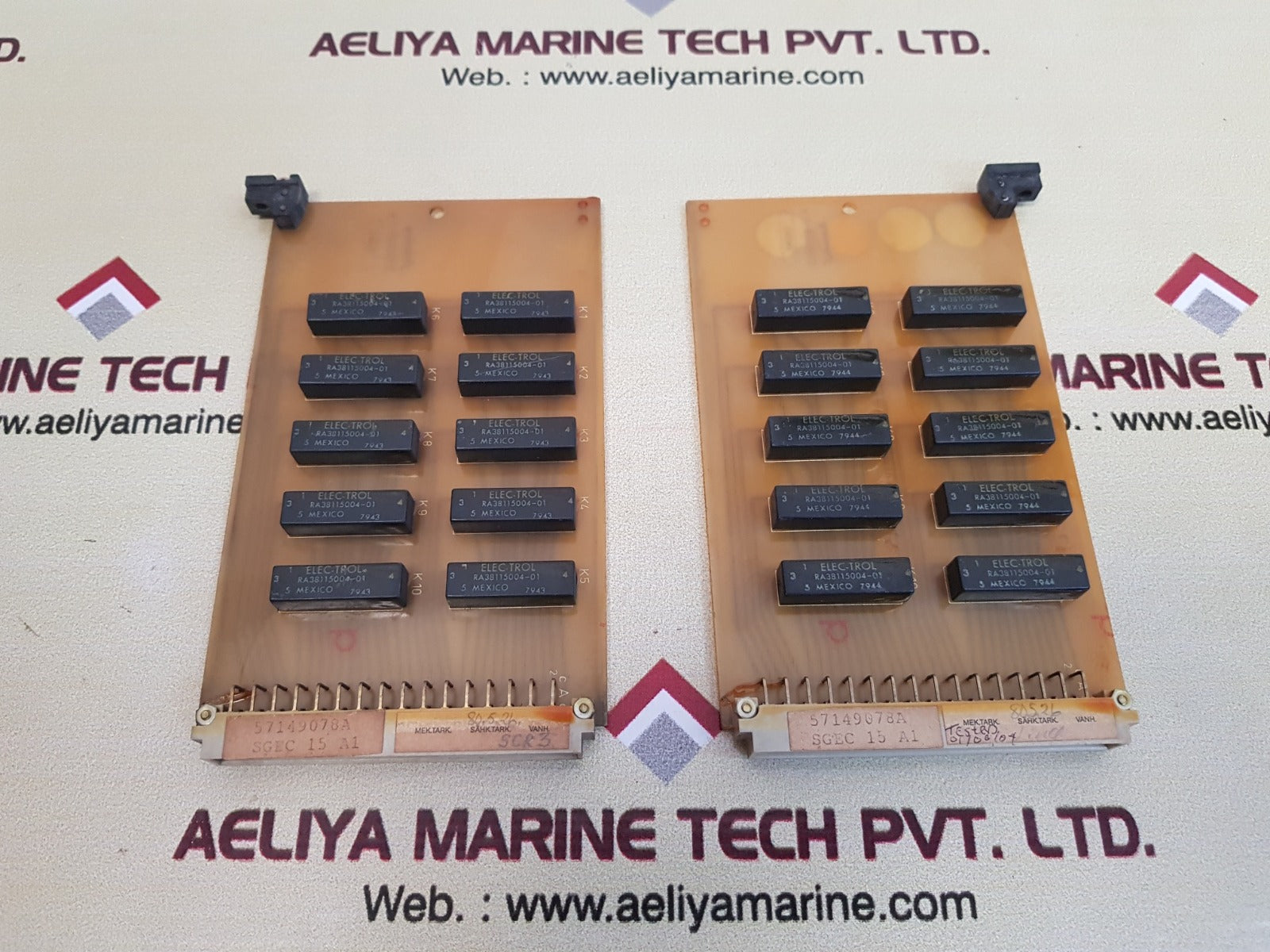 Stromberg sgec 15 a1 relay card 57149078a