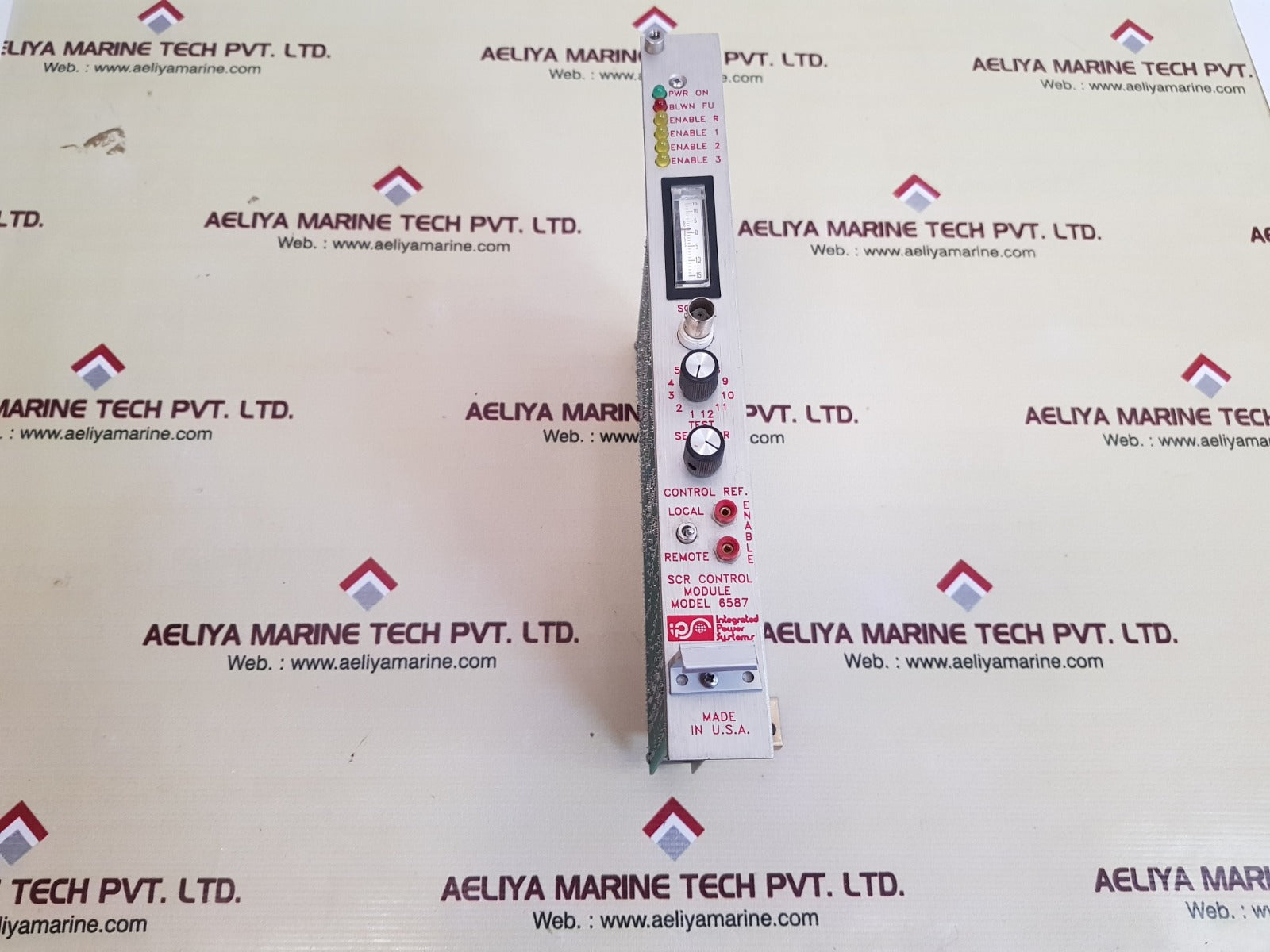 Integrated power systems 017-6587r scr control module
