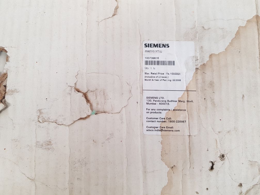Siemens 6sa8242-ocd65 control module