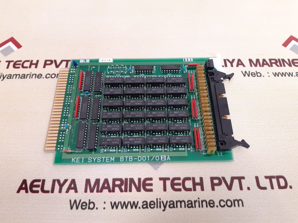 Kei system btb-d01-02a pcb card Used