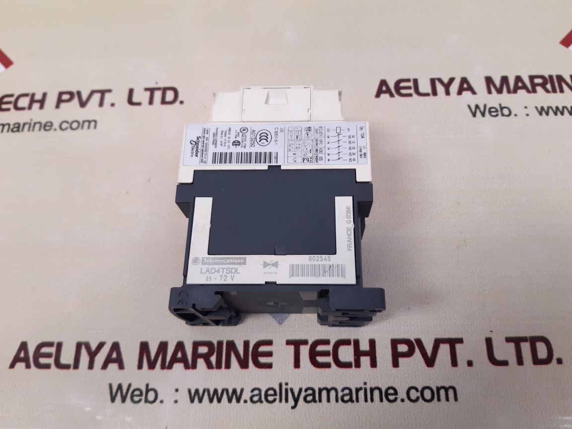 Telemecanique/schneider cad50nd auxiliary contactor