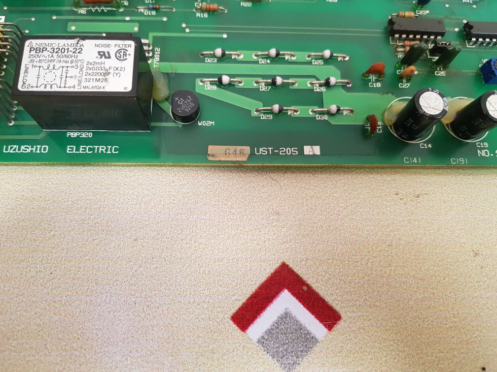 Uzushio electric ust-205 a pcb card no.1308b used