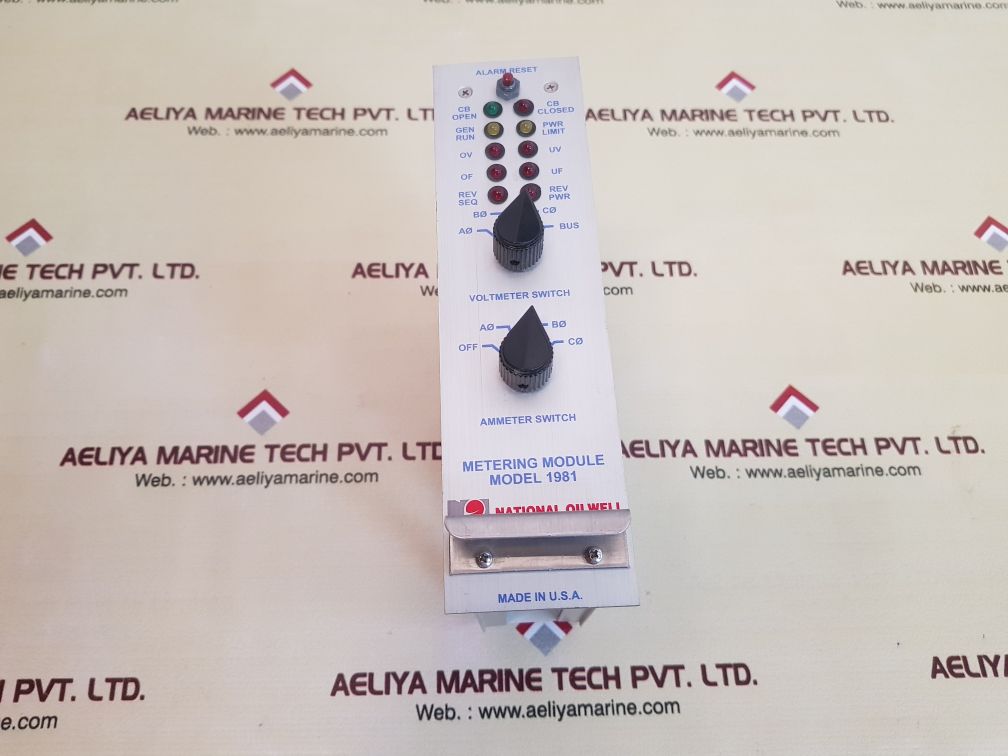 National oilwell varco 1981 metering module