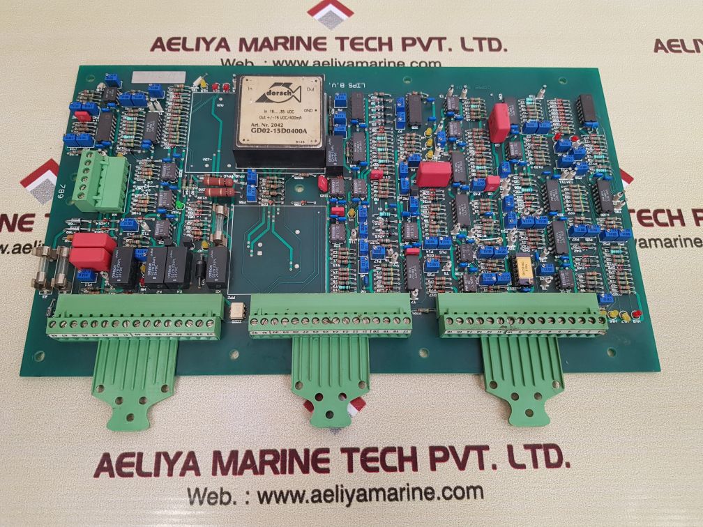 Lips b.v. pcm ii rev.4 pcb card