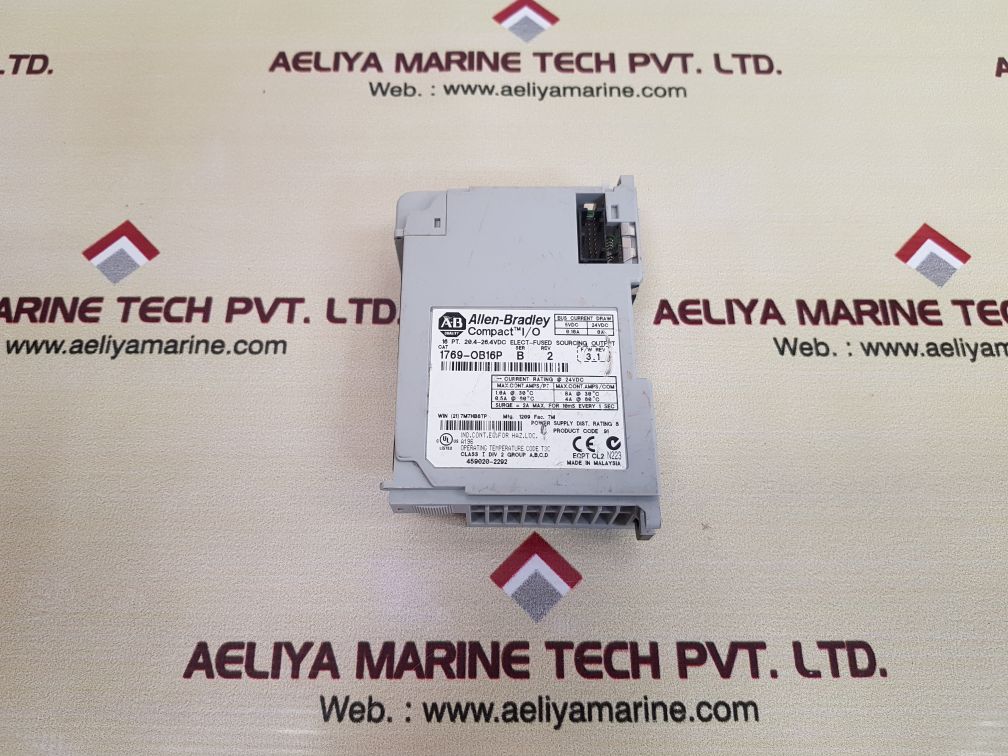 Allen-bradley 1769-ob16p ser.b compact i/o output module