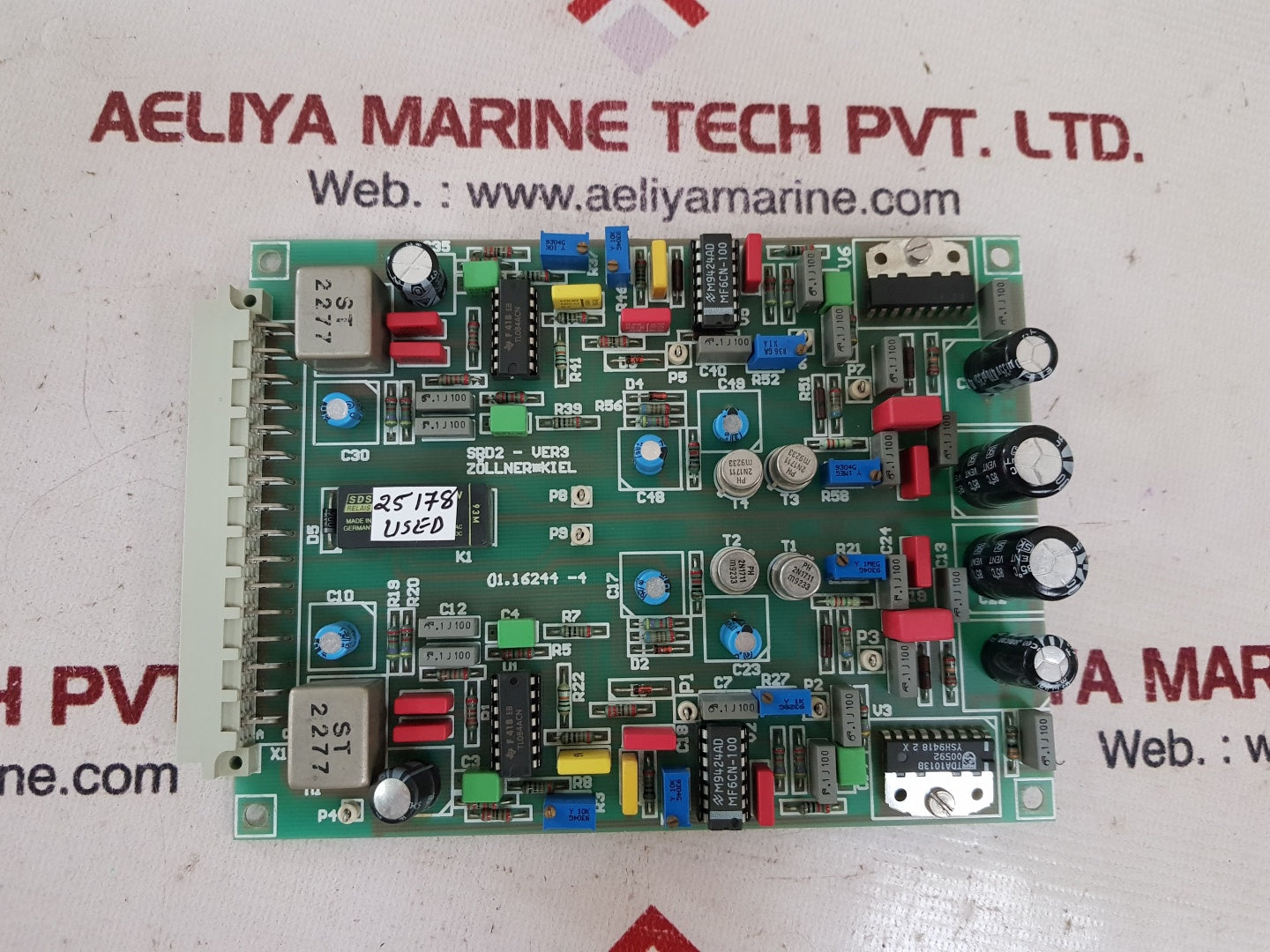 Zollner-kiel 01.16244-4 pcb card srd2-ver3
