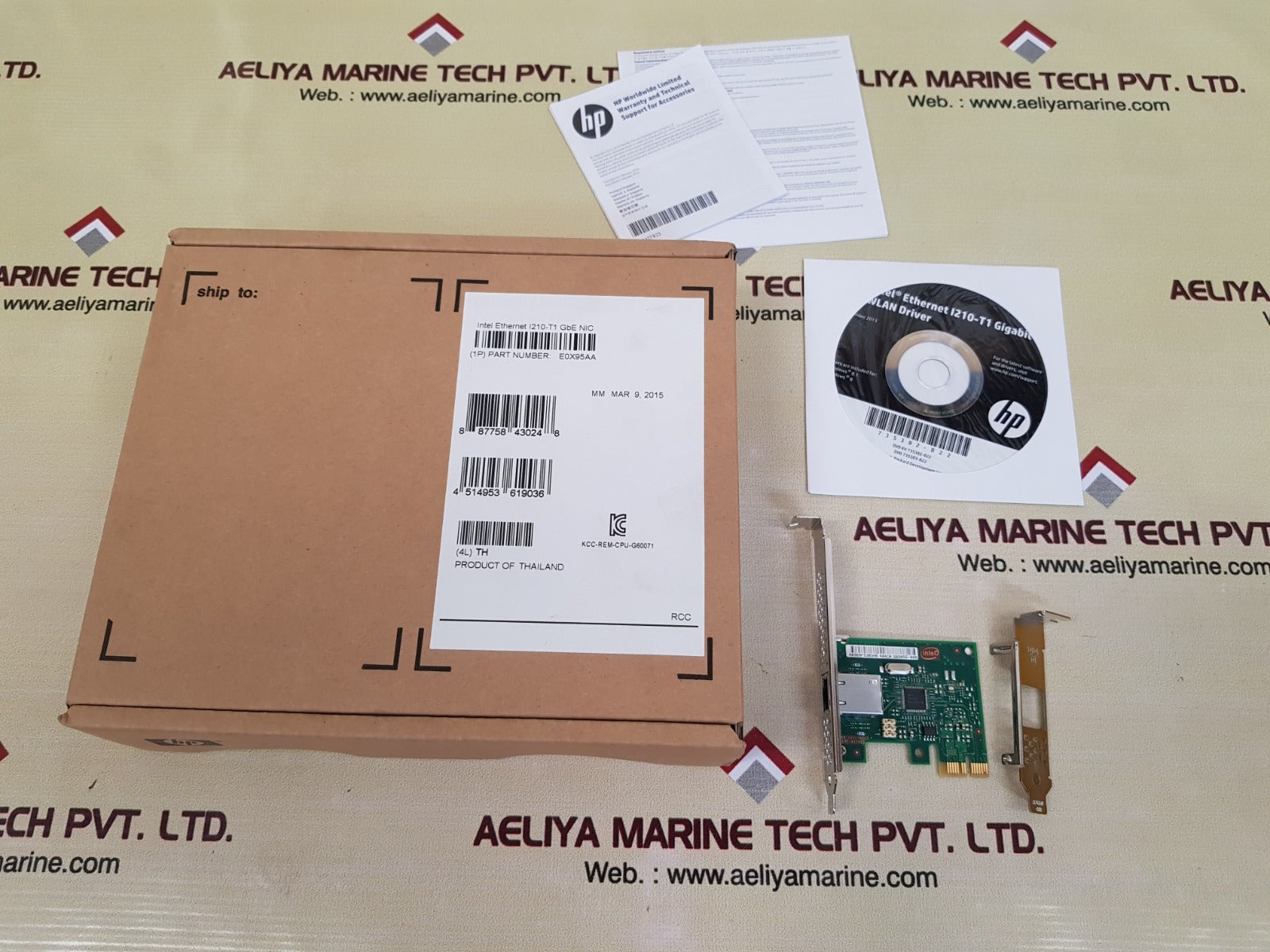 Hp e0x95aa ethernet card