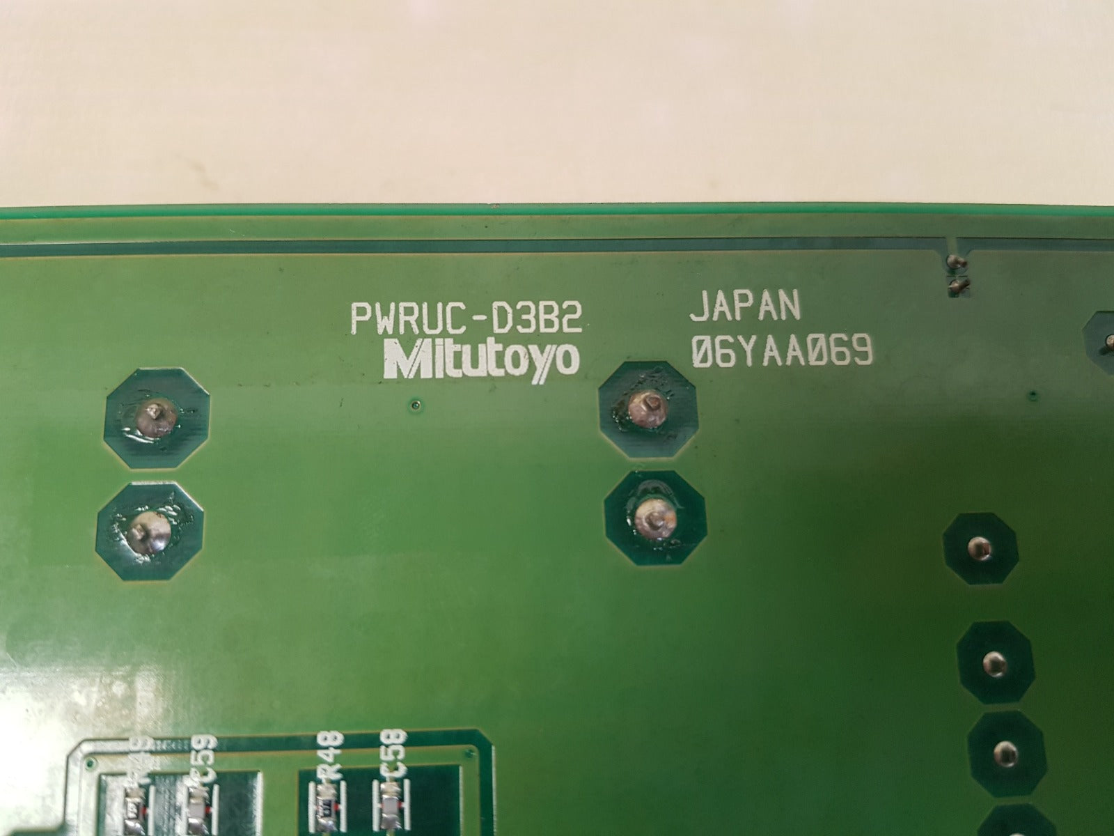 Mitutoyo pwruc-d3b2 pcb card 06yaa069