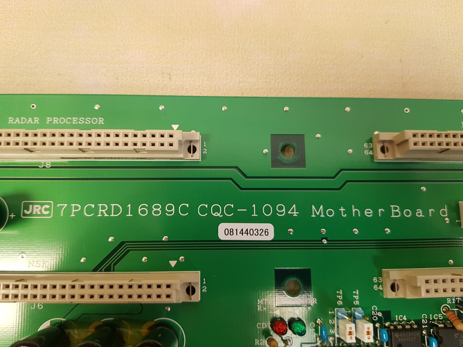 Jrc cqc-1094 motherboard 7pcrd1689c