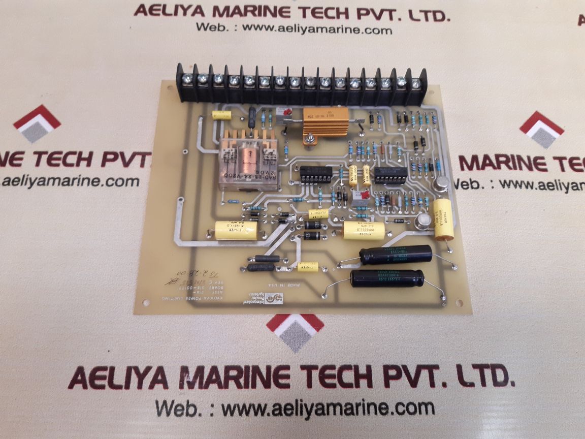 Integrated power systems 018-001771 pcb card