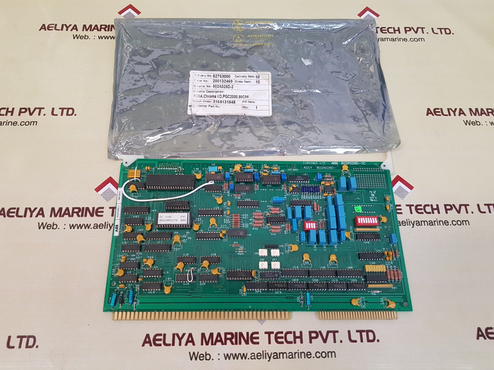 Abb 802p028d-1c pcb card