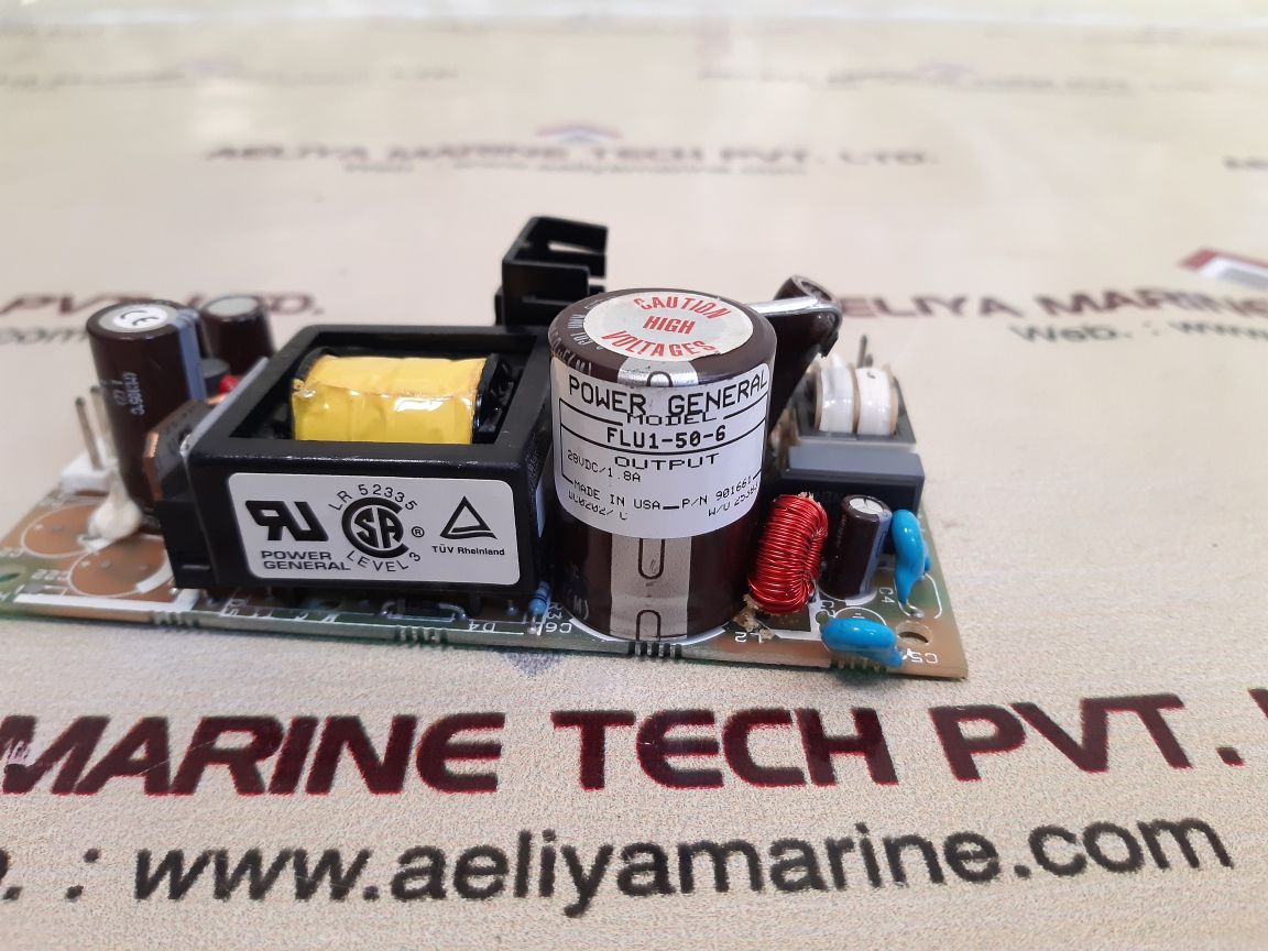 Power general flu1-50-6 pcb card 901661