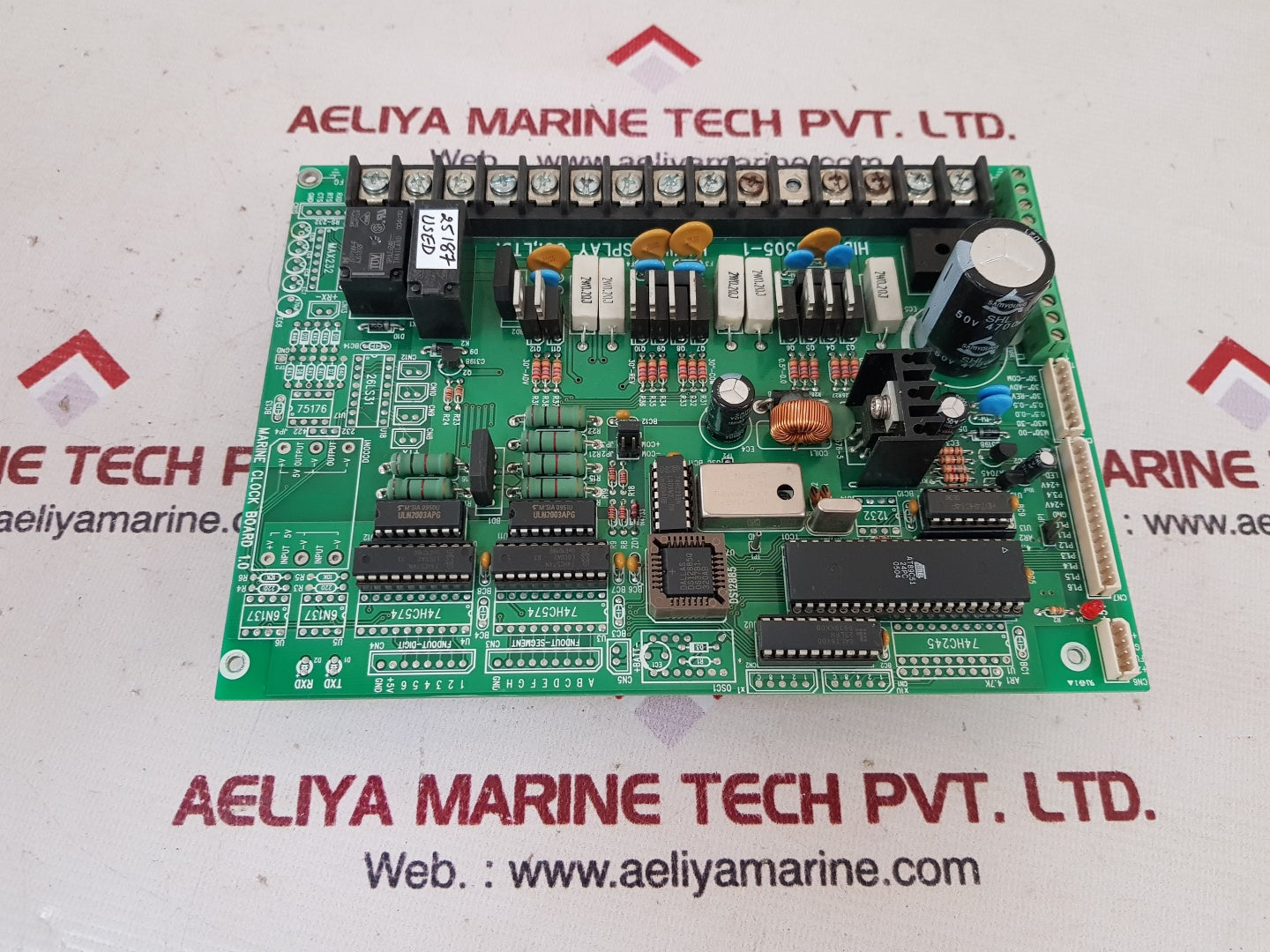 Hanil display hid-050305-1 marine clock board