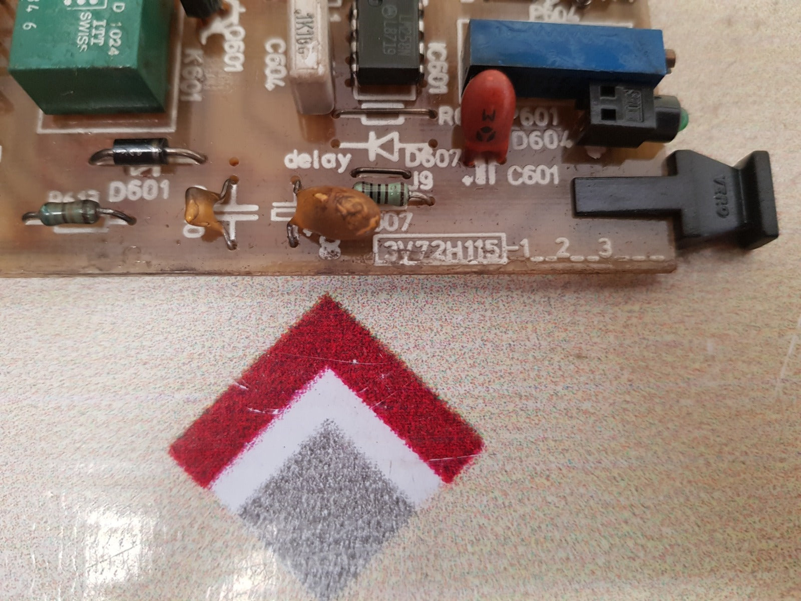 Wartsila c3 relay card 22.23b001300 Used