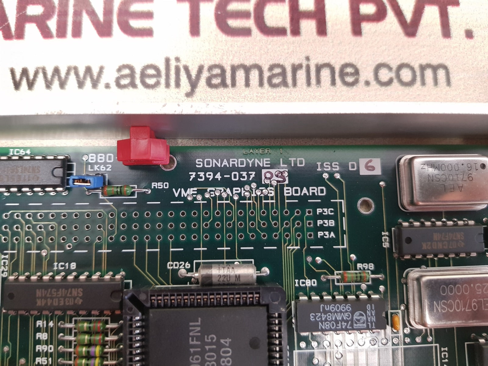 Sonardyne 7394-037-05 vme graphics board