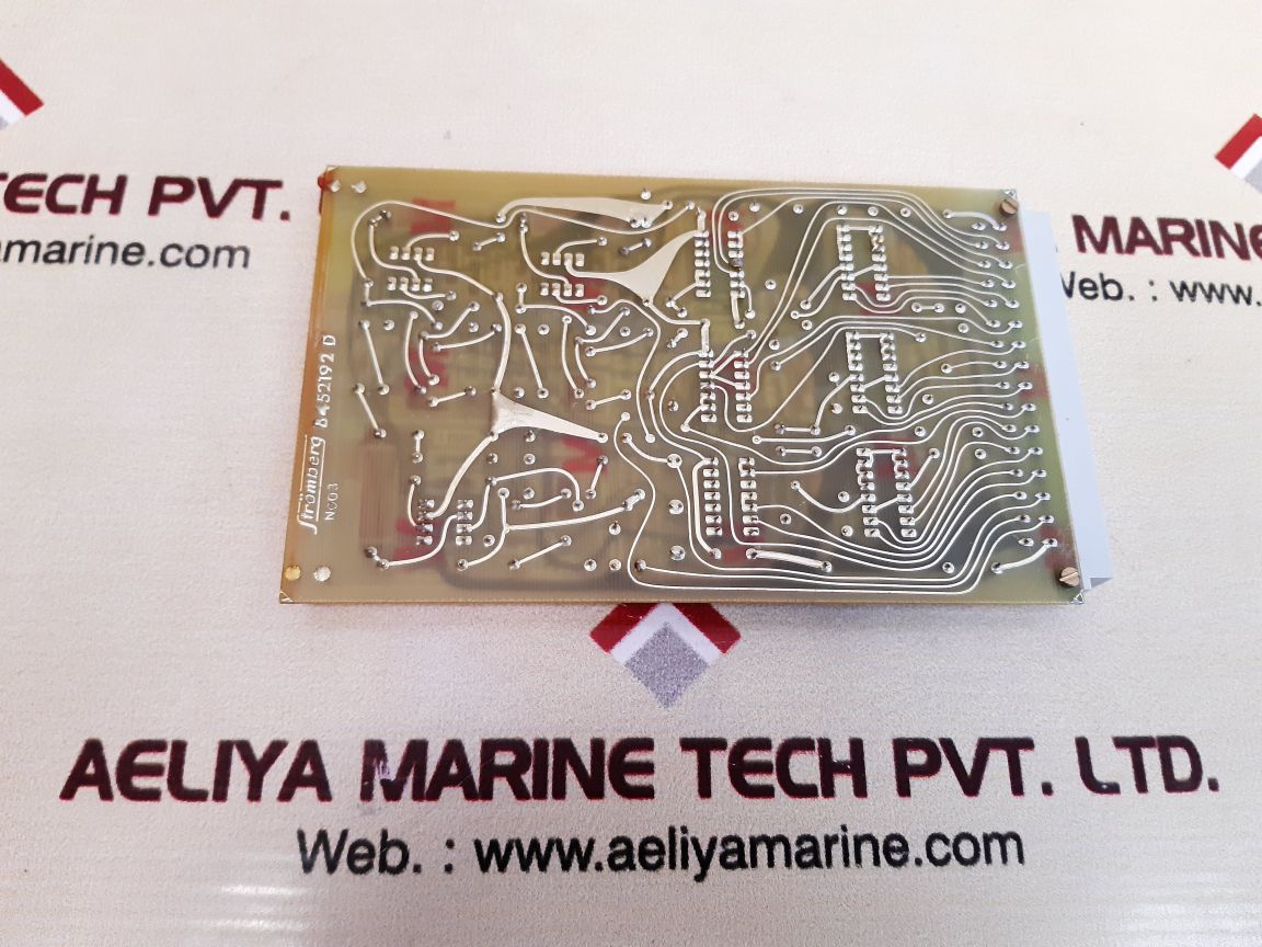 Stromberg b452192 d circuit board sgea 14a1