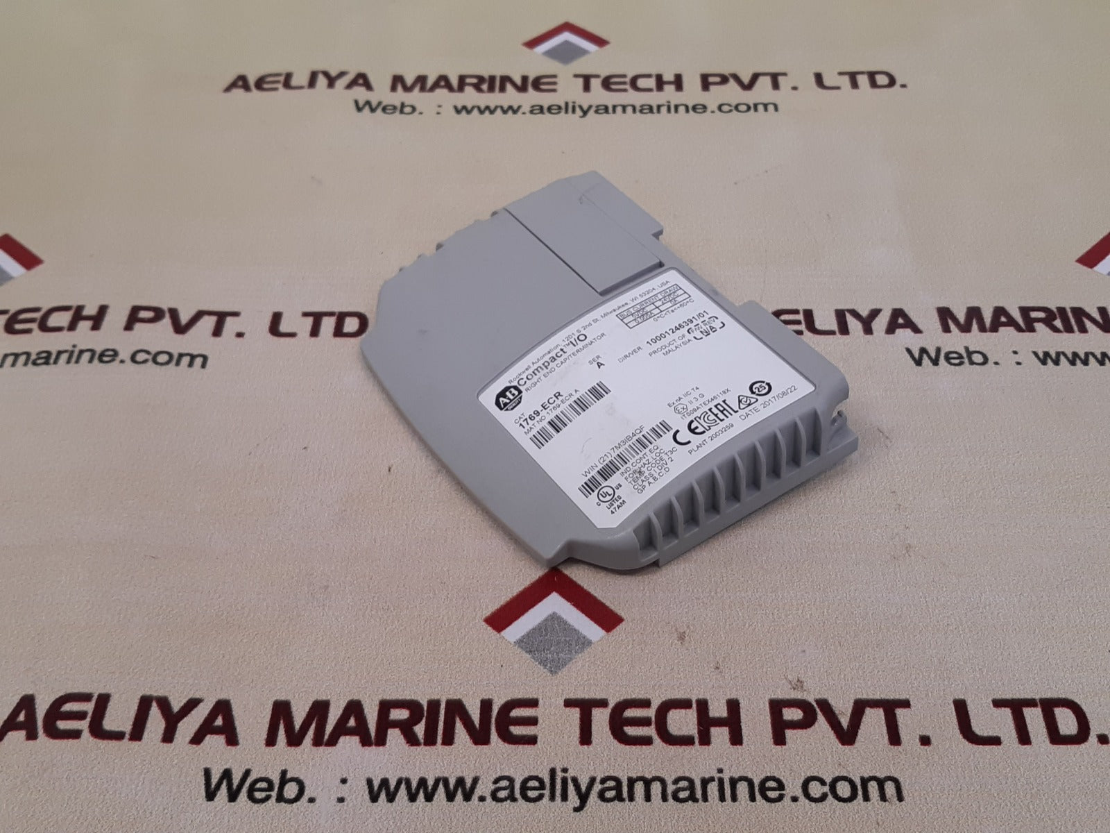 Allen-bradley 1769-ecr right end cap/terminator 1769-ecr a