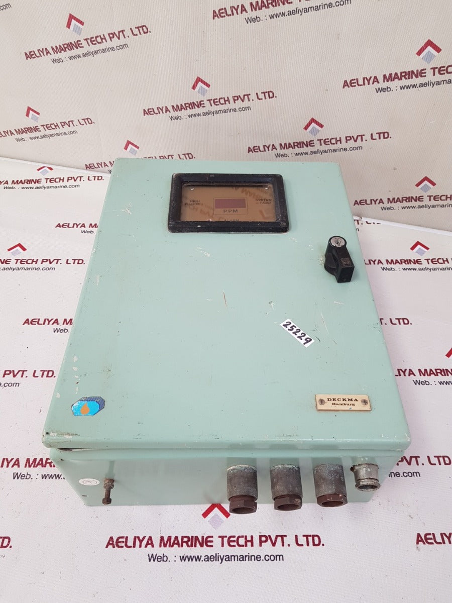 Deckma hamburg ocd-2 bilge alarm monitor ocd-2, bj.’94