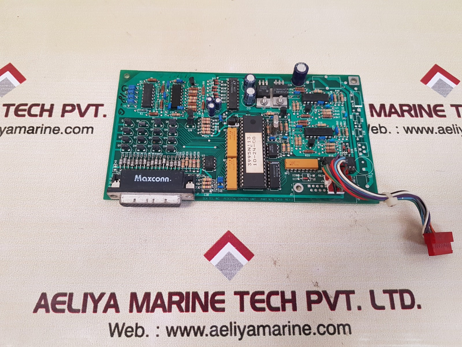 Sea tel 112459 pedestal control unit