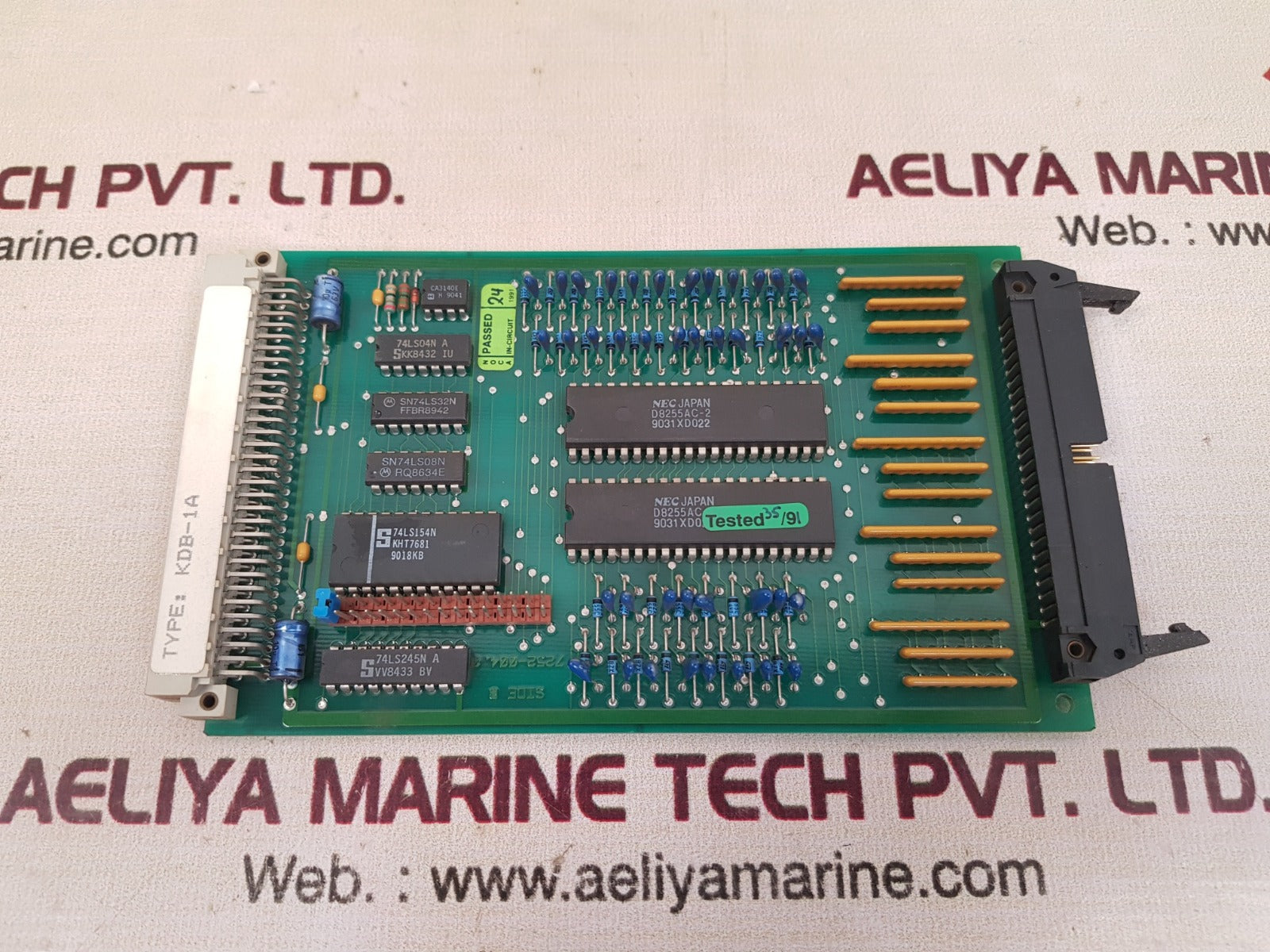 Kongsberg kdb-1a binary input circuit 7252-004.0001