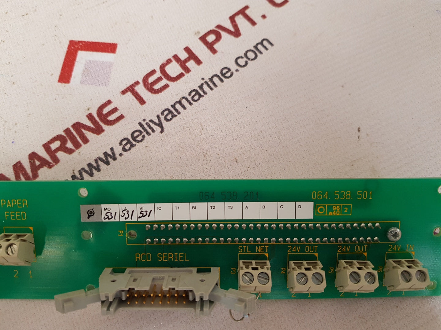 Gpv elbau electronics 064.538.201 pcb 900914460 v01