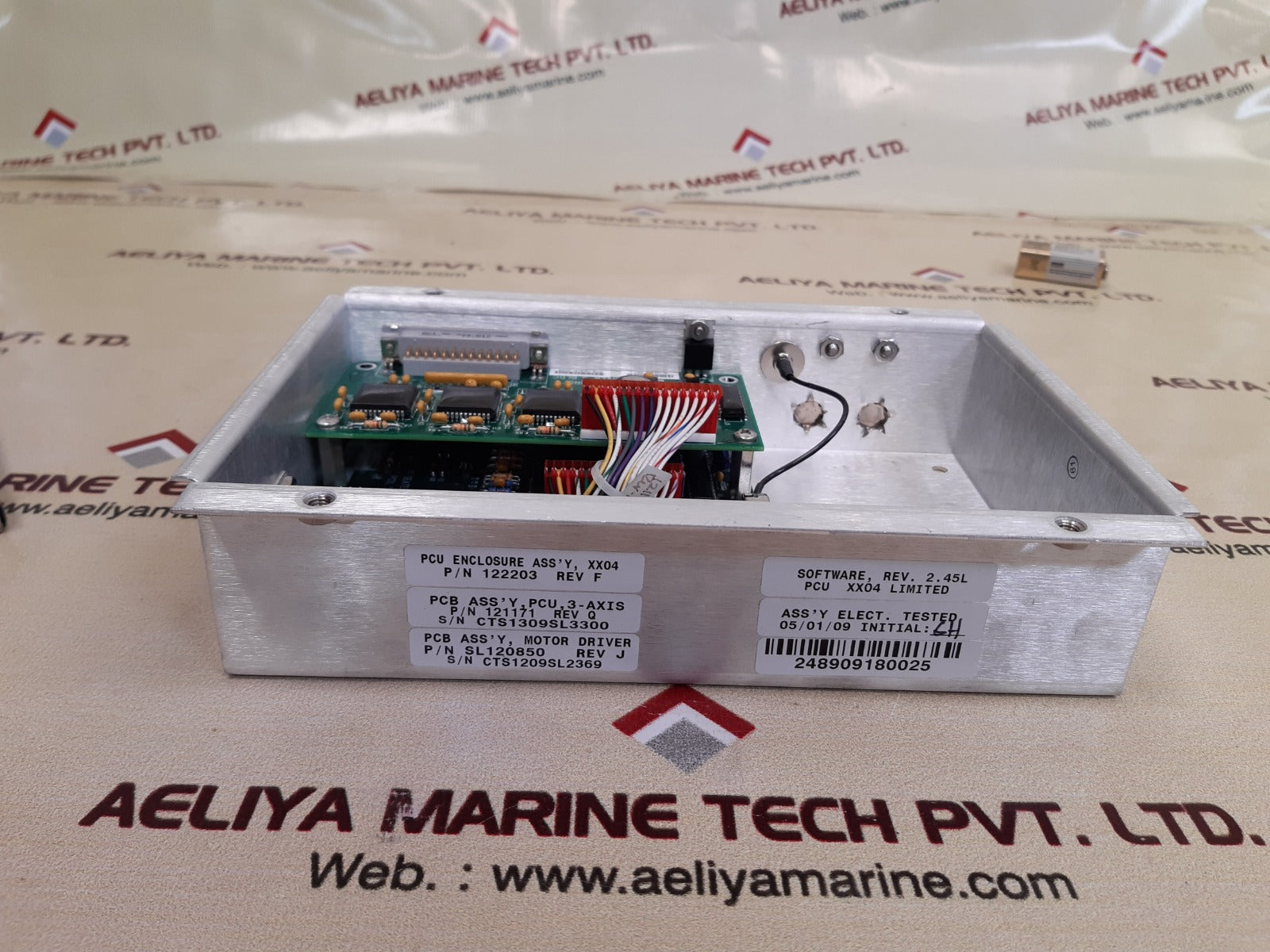 Seatel 122203 rev f software, rev.2.45l