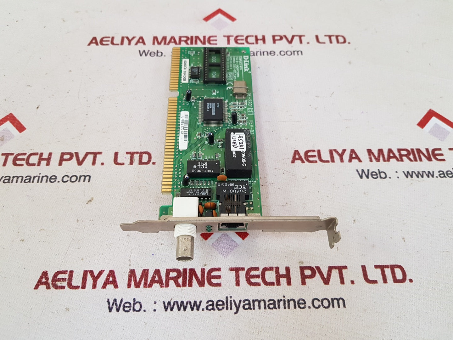 D-link de-220p ct rev-d2 ethernet adapter card module