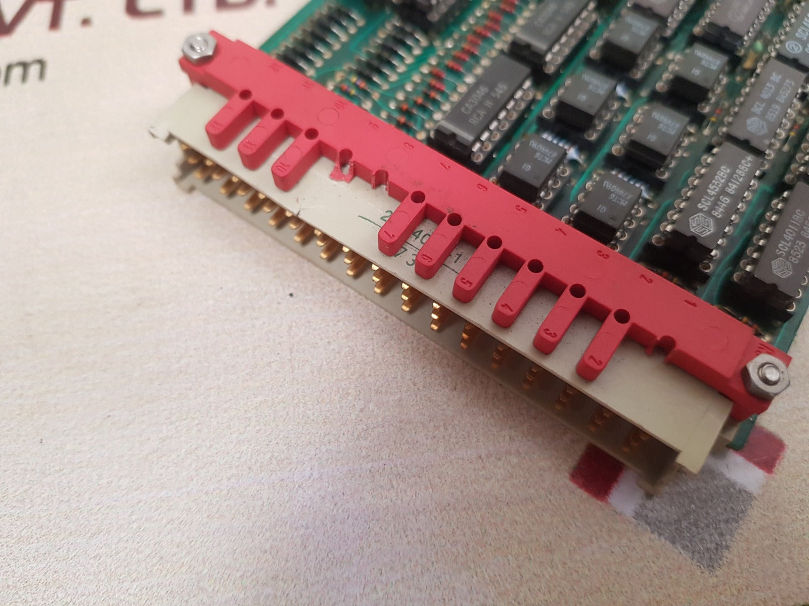 Hdw elektronik 766.01.08.000 pcb card 766.01.08.000
