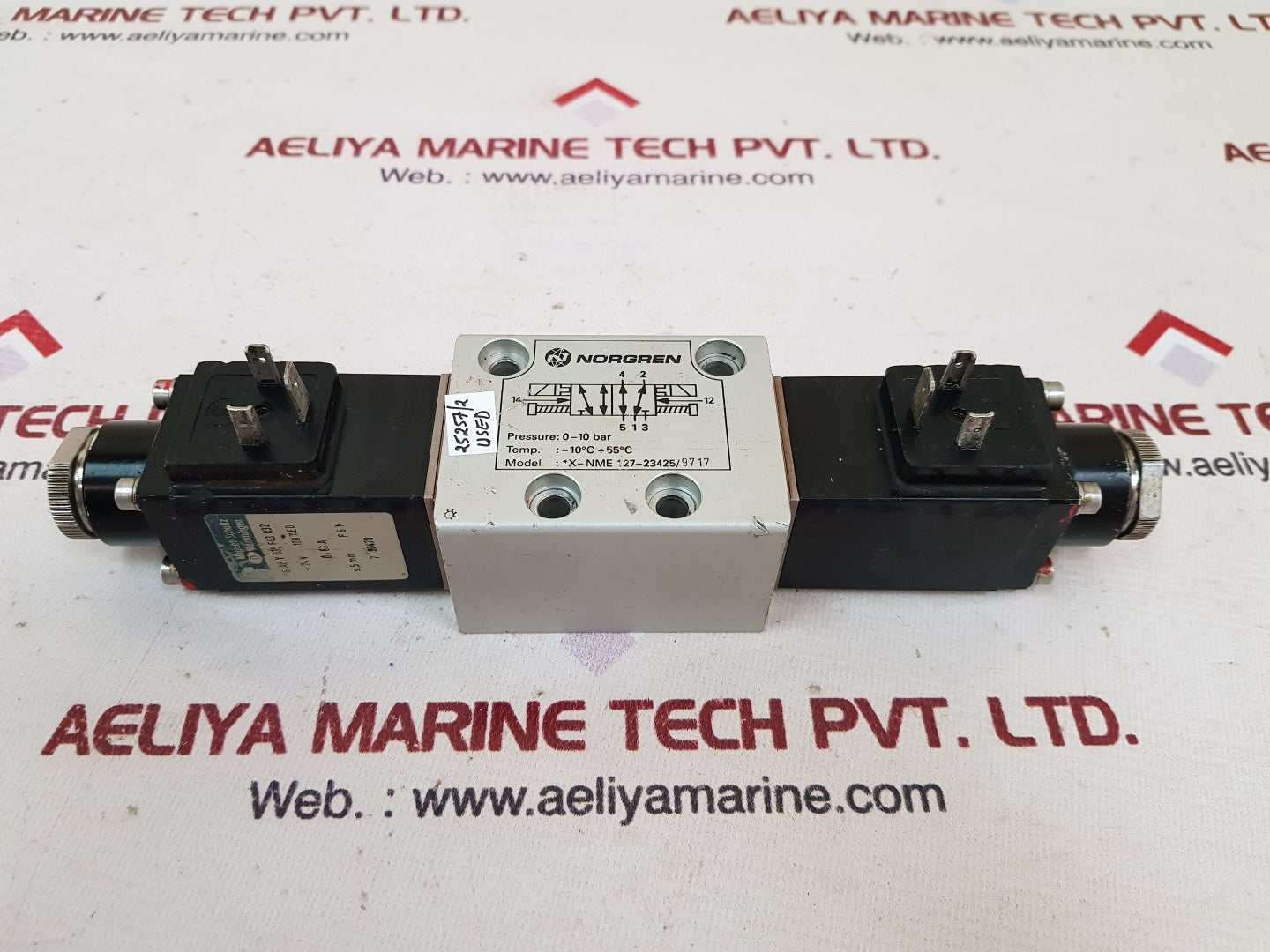 Norgren x-nme 127-23425 solenoid valve