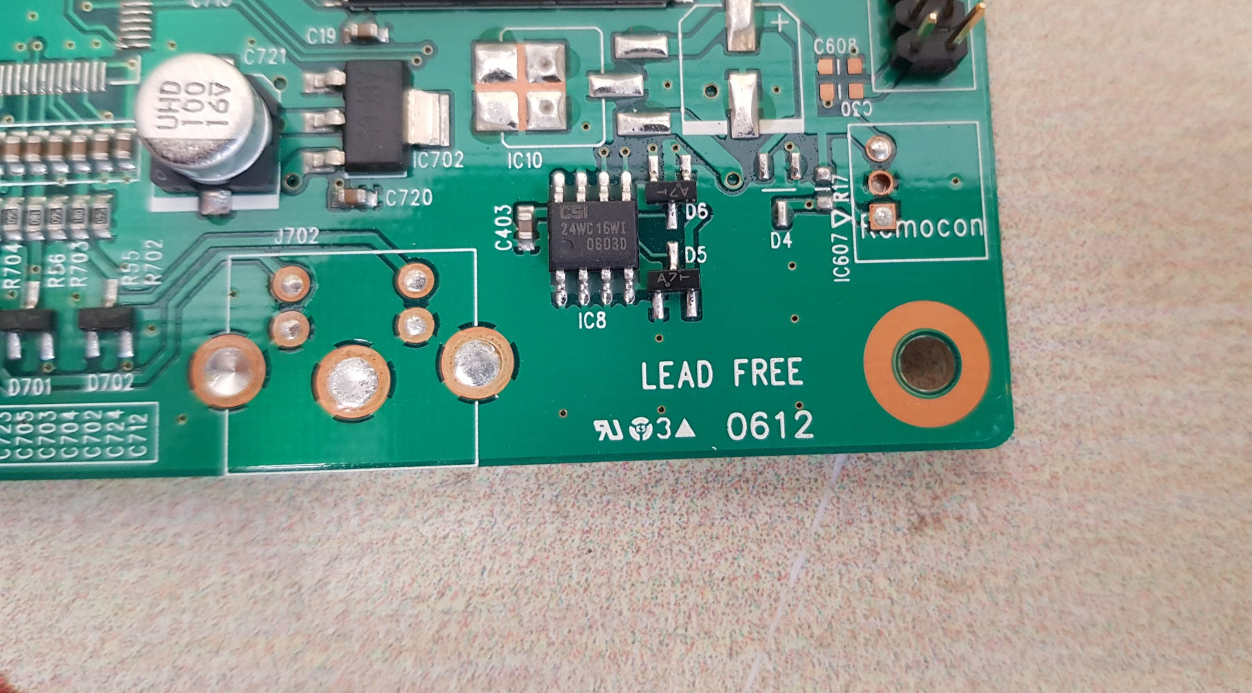 Dcmp-90e pcb card pw166-11c