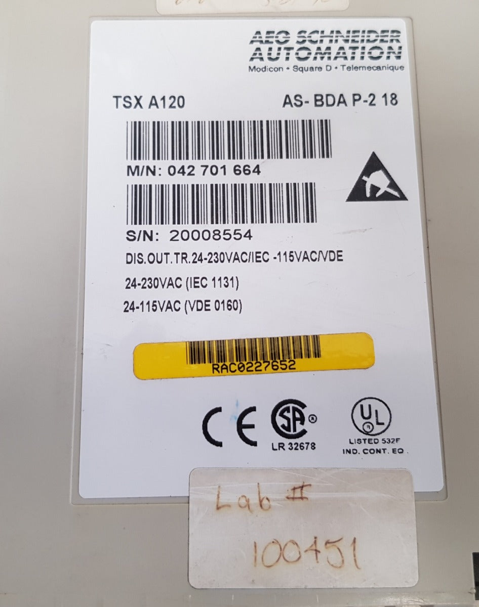 Aeg schneider as-bdap-218 digital output module