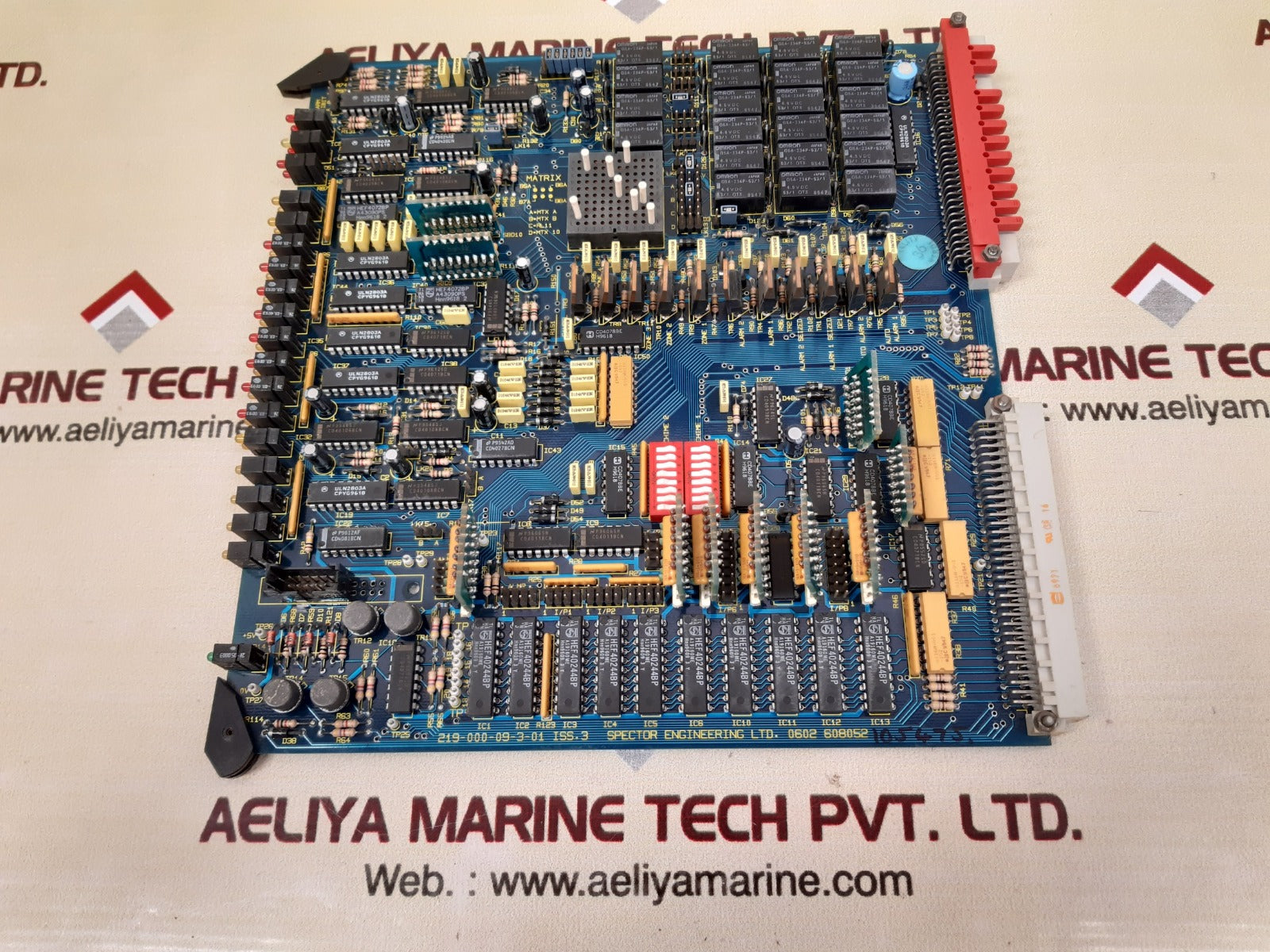Spector 219-000-09-3-01 pcb card