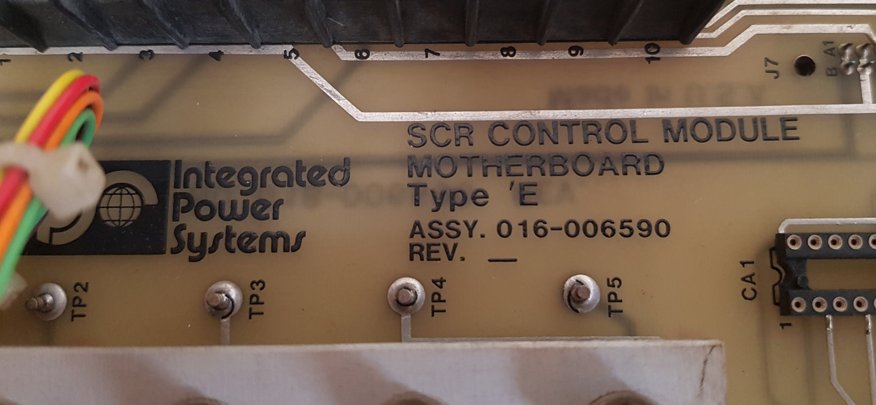 Ips 016-006590 scr control module