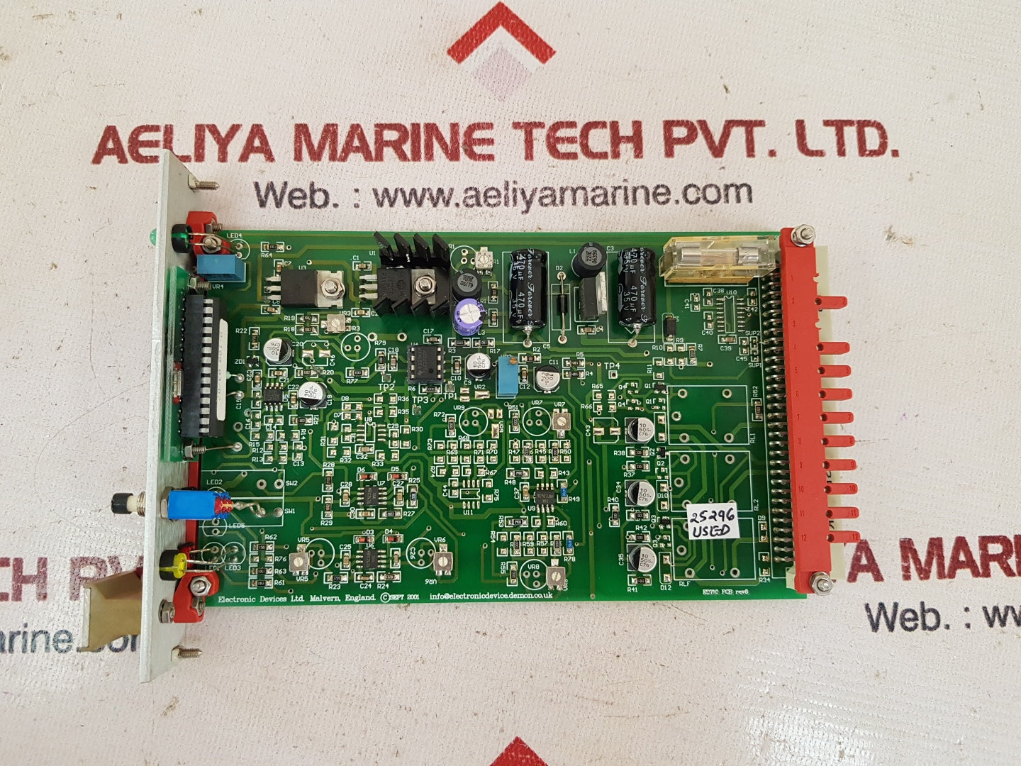 Electronic devices ed710 pcb card rev6