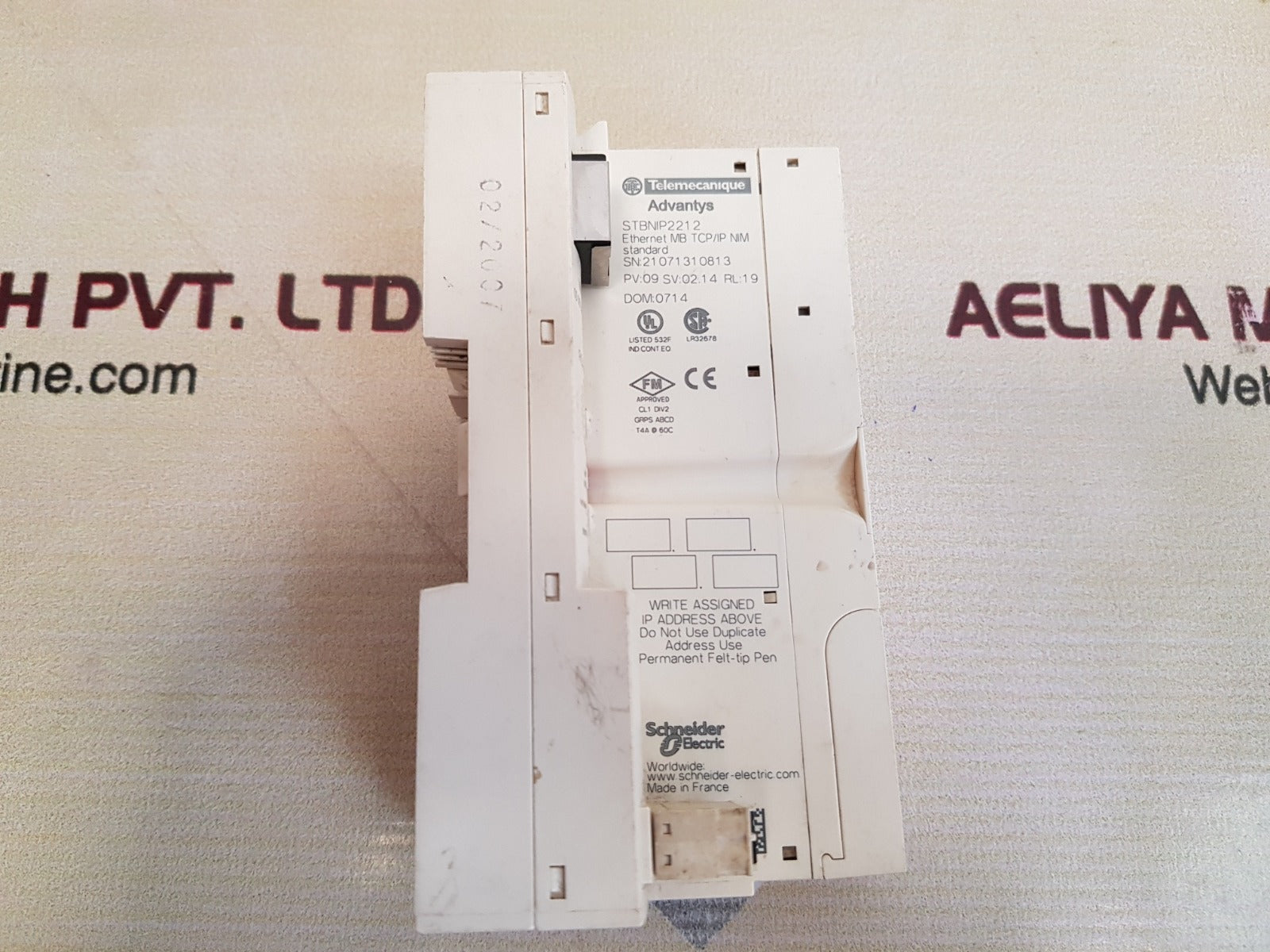 Telemecanique advantys stbnip2212 network interface module pv:09