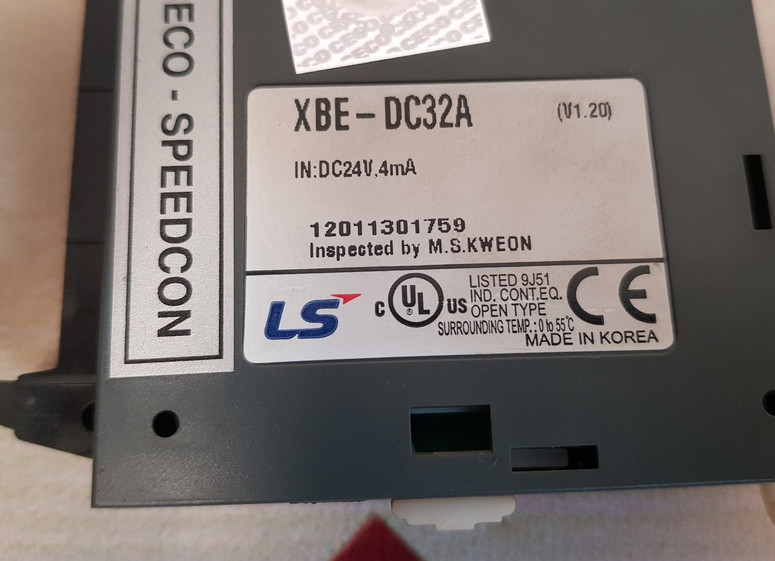 Ls xbe-dc32a module dc24v 4ma