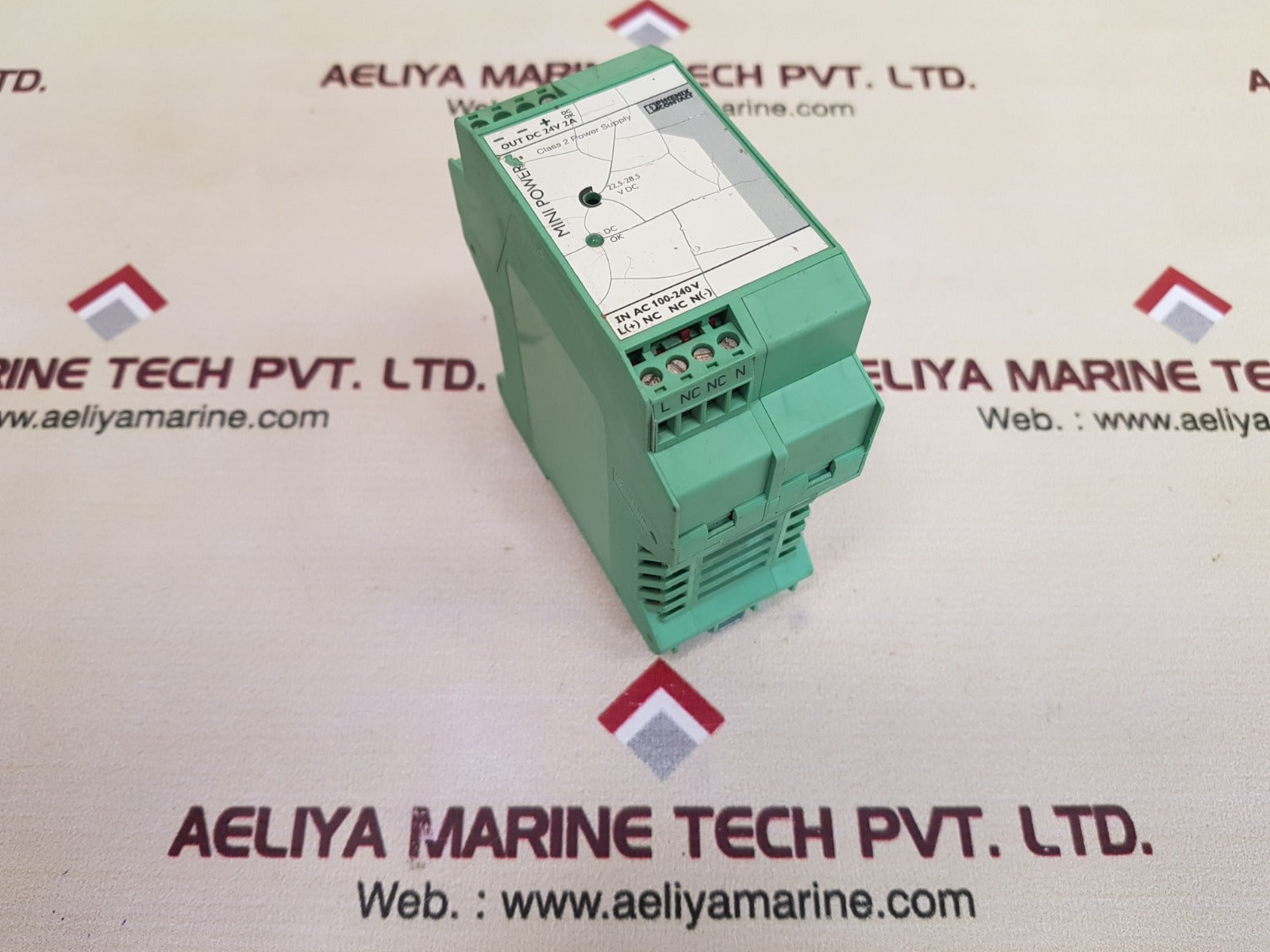 Phoenix contact mini-ps-100-240ac/24dc/2 power supply