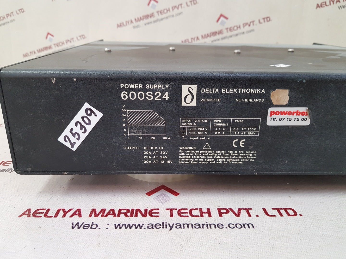 Delta elektronika 600s24 power supply