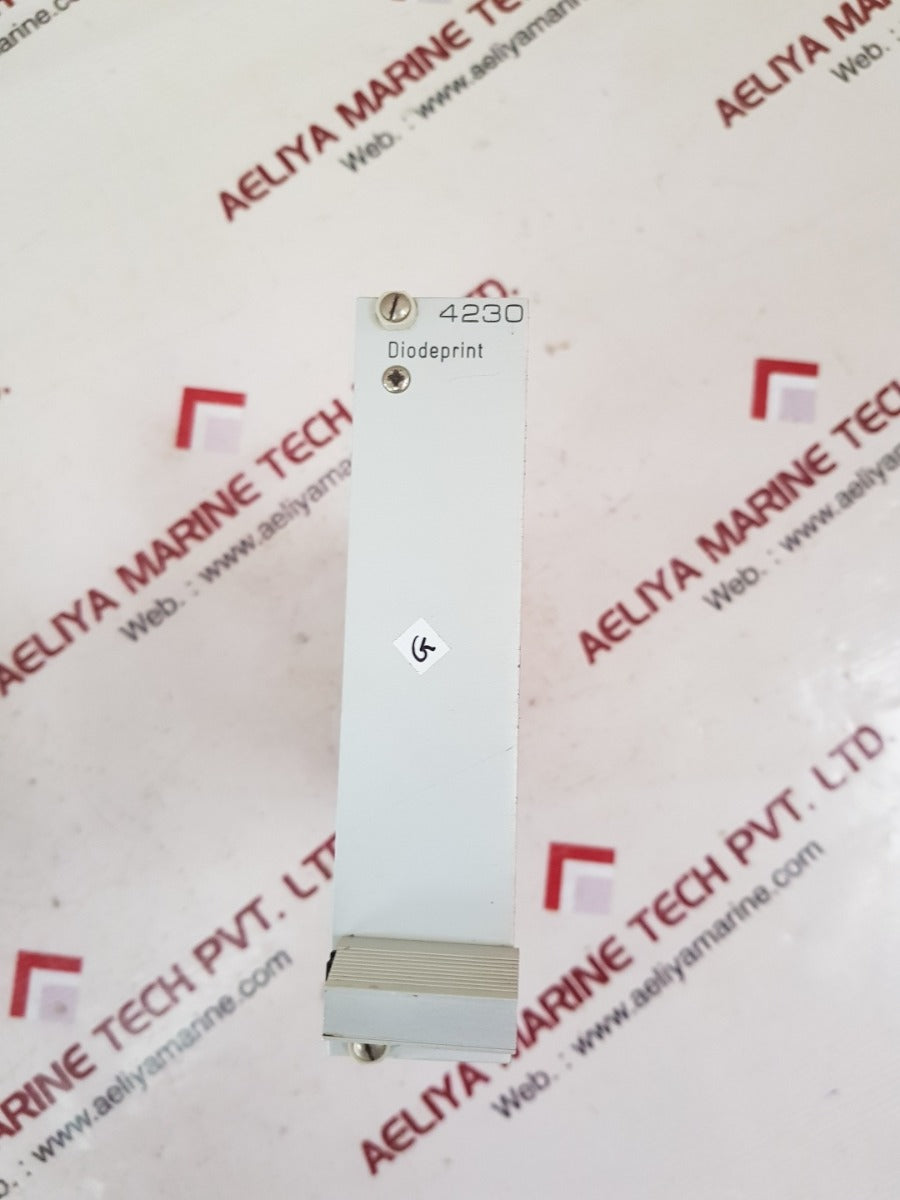 Scan acoustic 4230 diodeprint pcb card sa4230