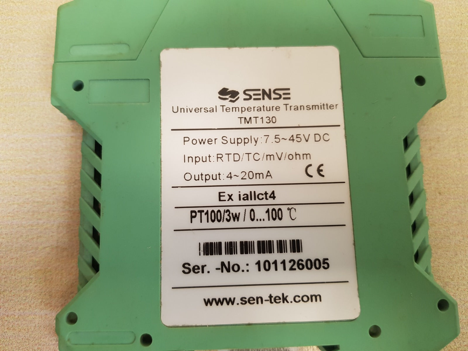 Sense tmt130 universal temperature transmitter
