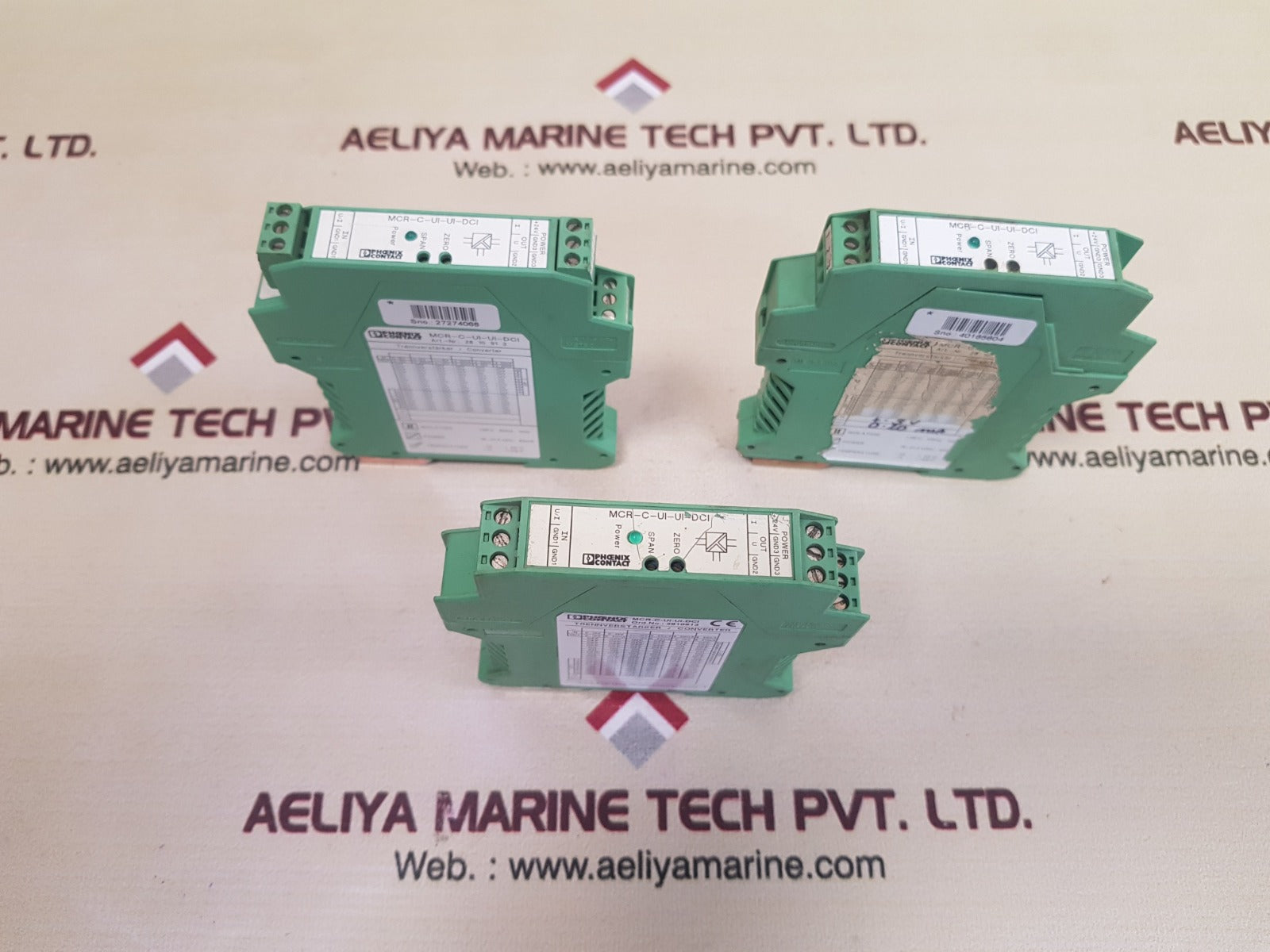 Phoenix contact mcr-c-ui-ui-dci isolating amplifier 2810913