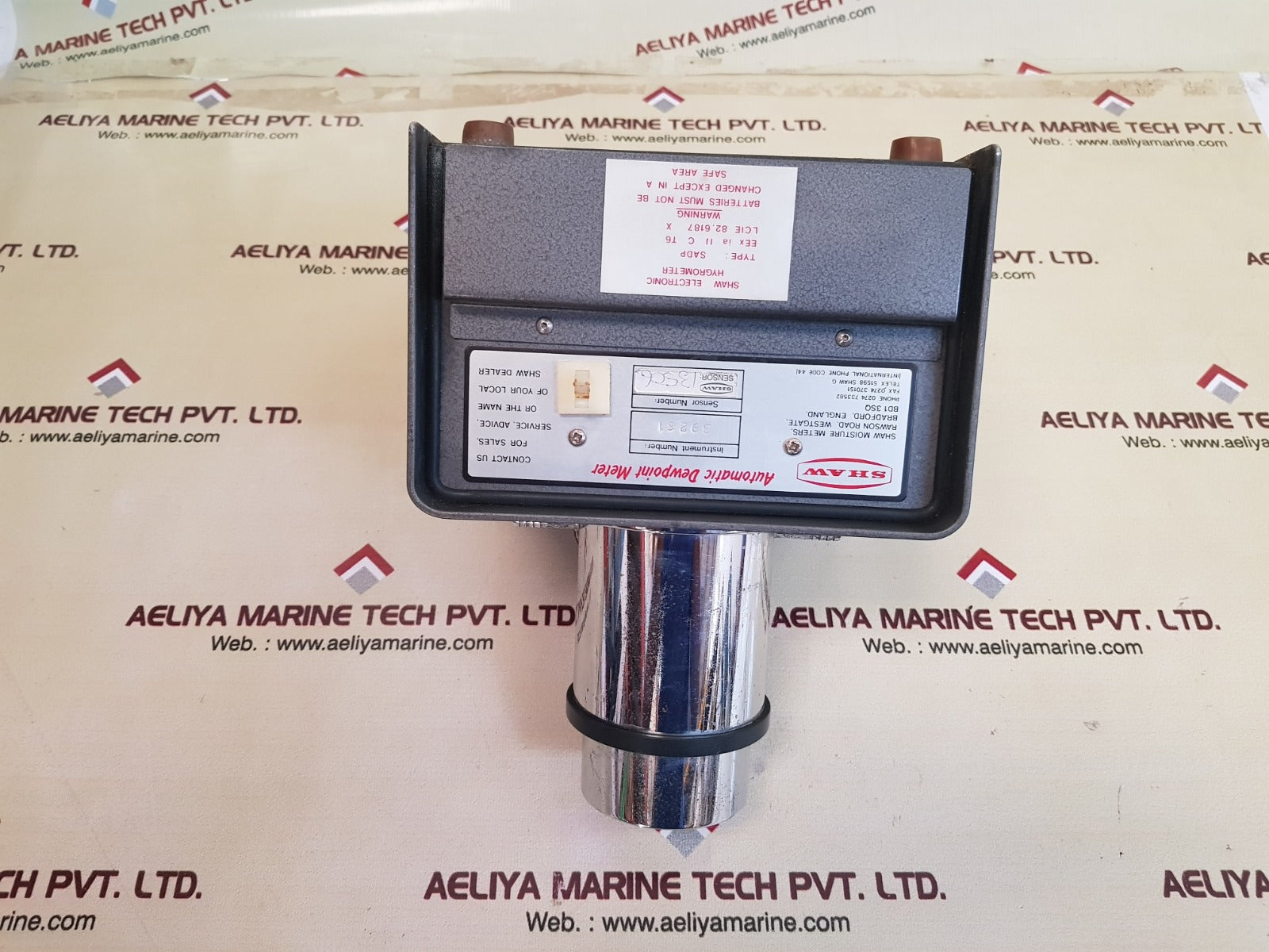 Shaw sadp automatic dewpoint meter