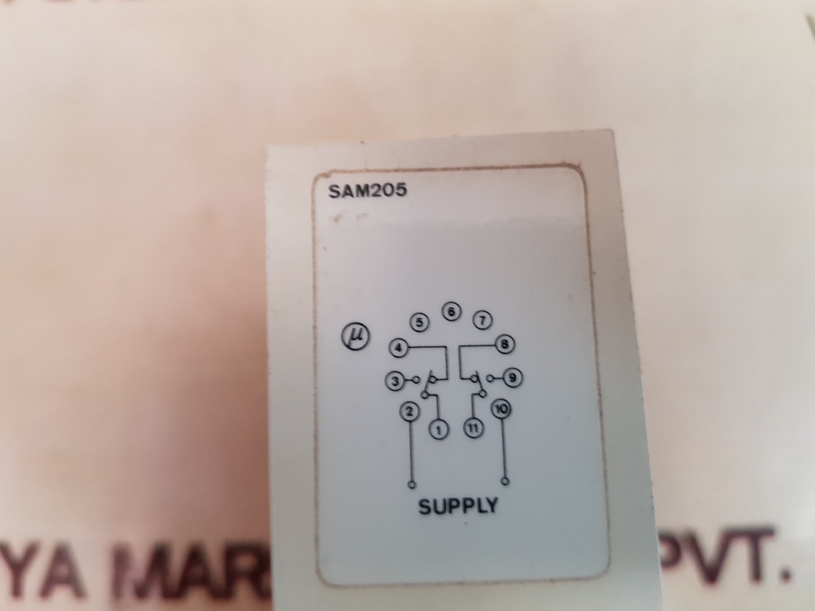 Electromatic s-system sam 205 230 delay on operate with instant contact