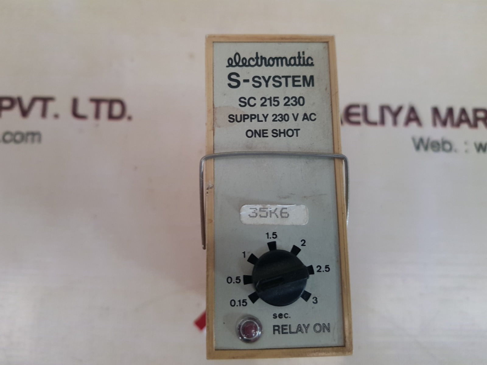 Electromatic s-system sc 215 230 timer 0.15-3 sec