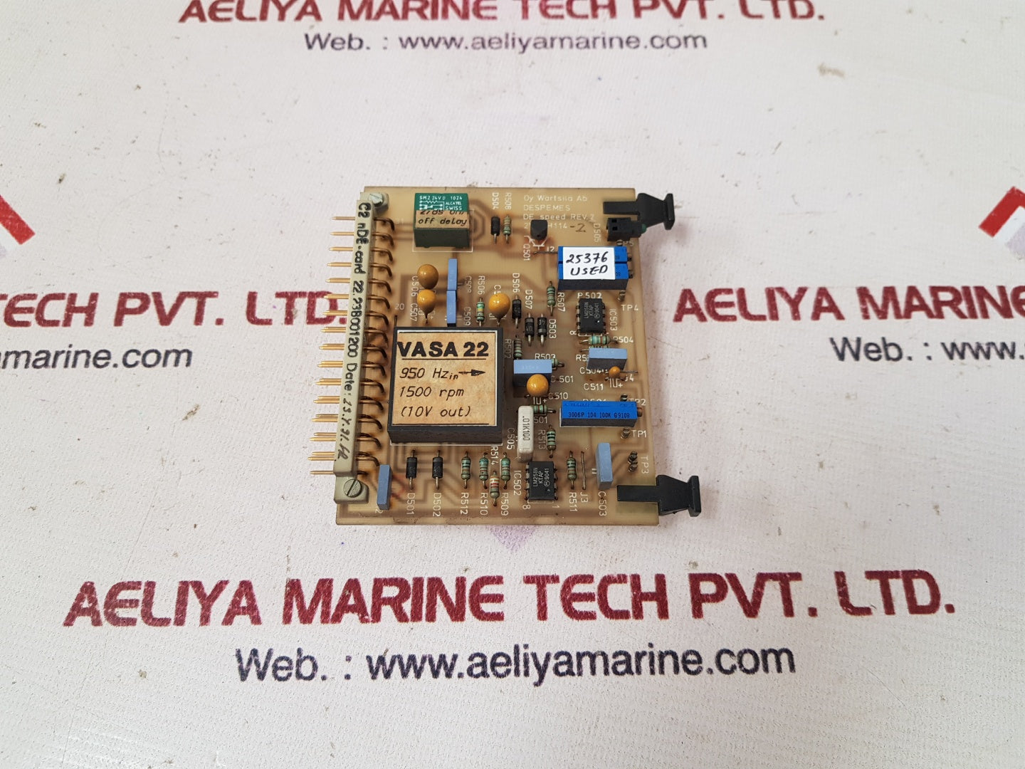 Wartsila c2 nde-card 22.23b001200 pcb card