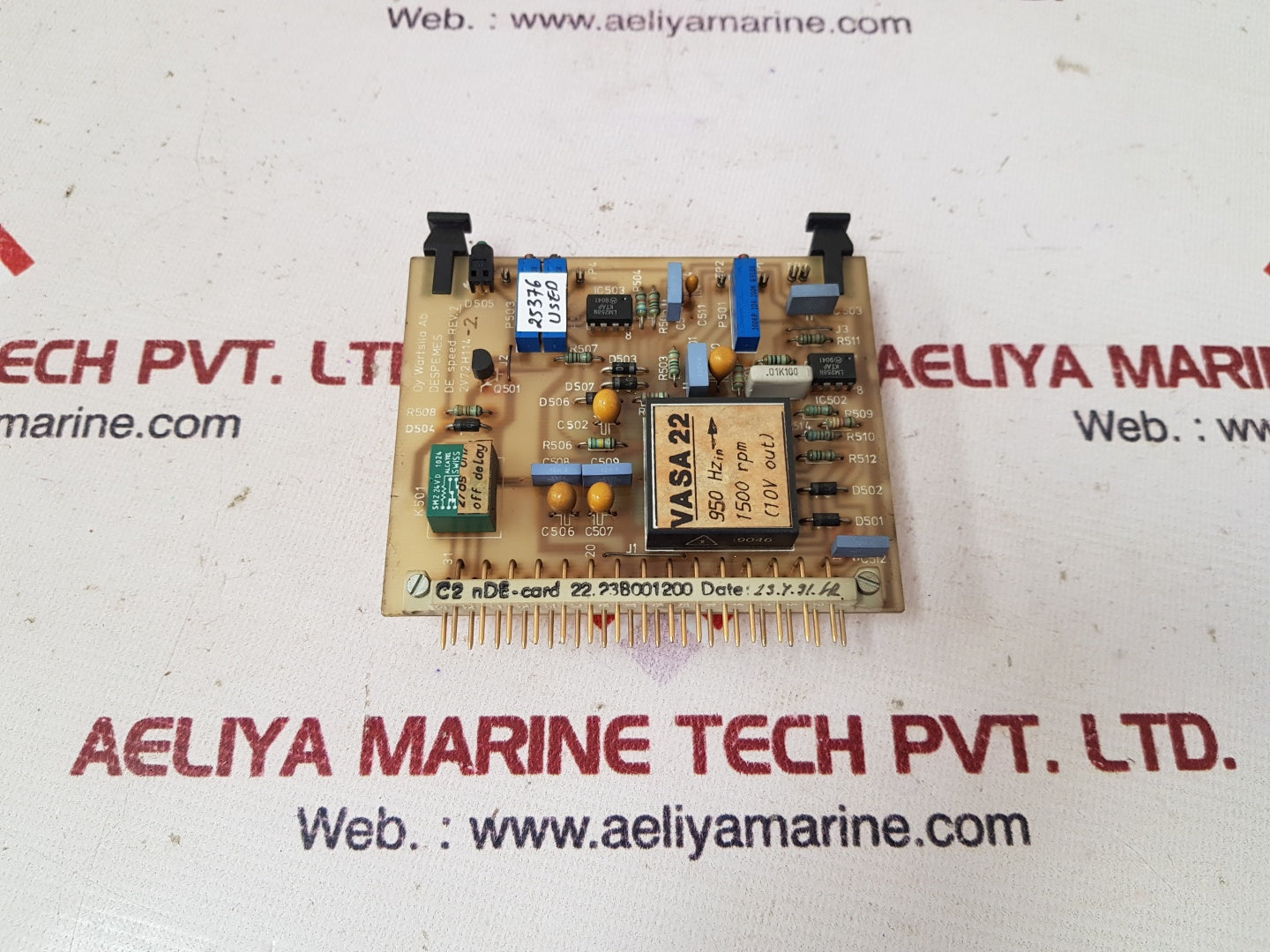Wartsila c2 nde-card 22.23b001200 pcb card