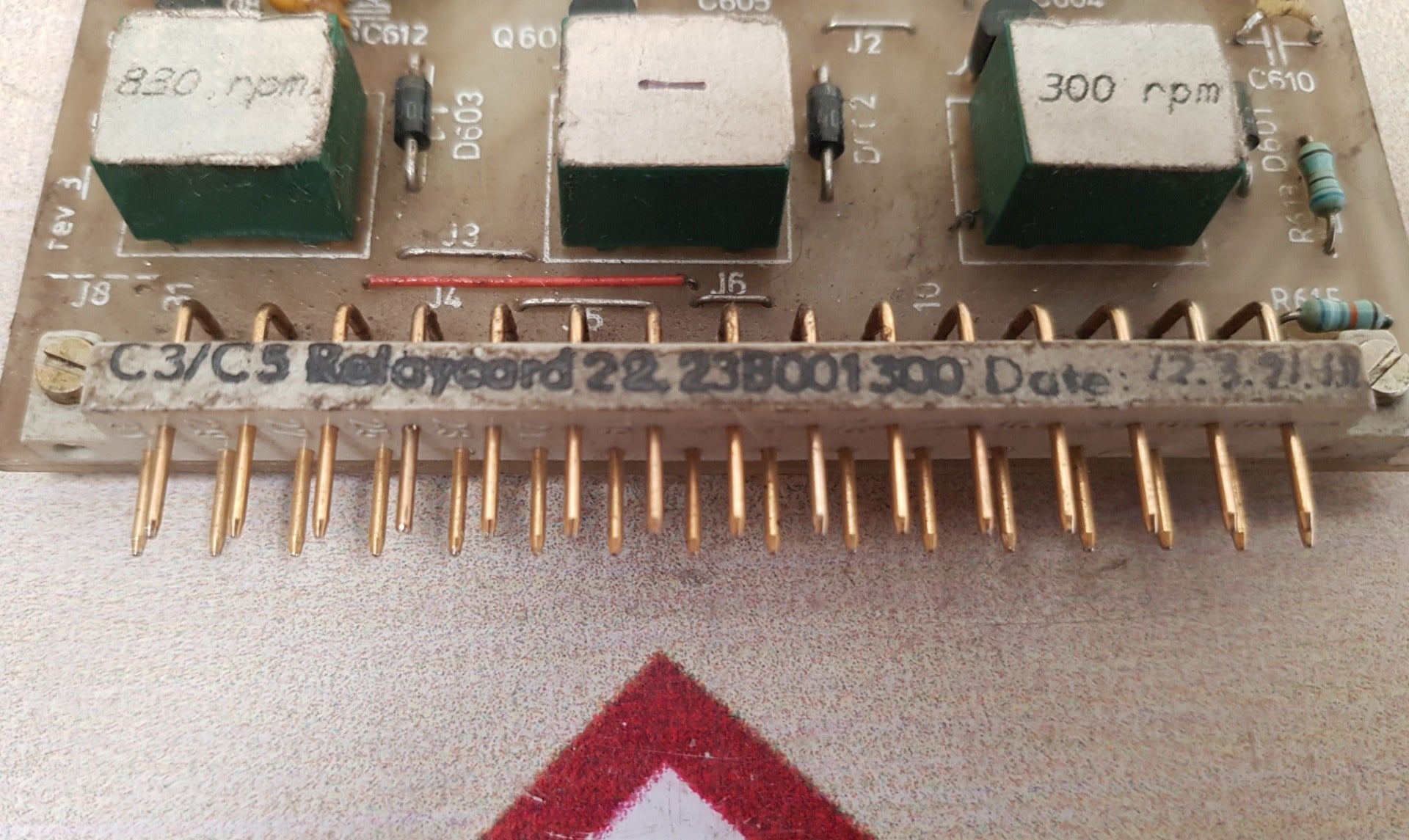 Wartsila c3/c5 relay card 22.23b001300